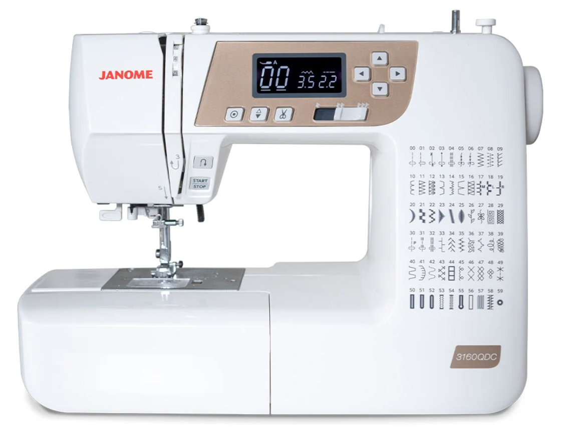 Janome 3160QDC-T Sewing Machine at K-W Sewing Machines in Kitchener